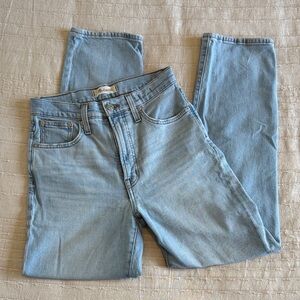 Madewell The Perfect Vintage Straight Jean Size 25